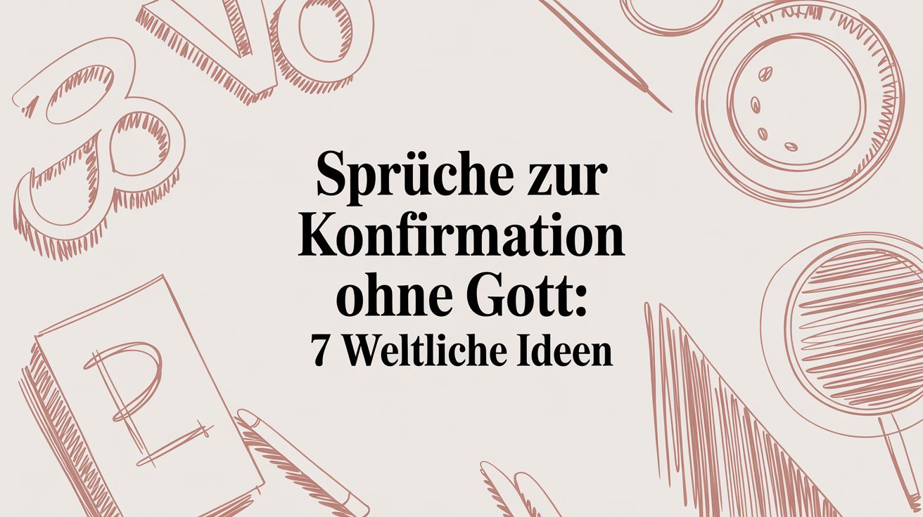 Spruch Zur Konfirmation Ohne Gott
